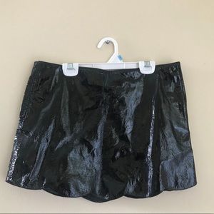 NWT VALENTINO LEATHER SKIRT